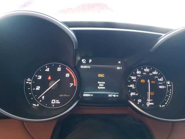 ZARFAEDN5J7593041 - 2018 ALFA ROMEO GIULIA Q4 წითელი ფოტო 9