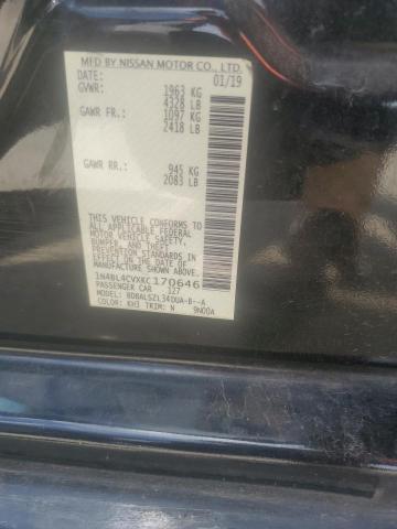 1N4BL4CVXKC170646 - 2019 NISSAN ALTIMA SR Qara foto 12