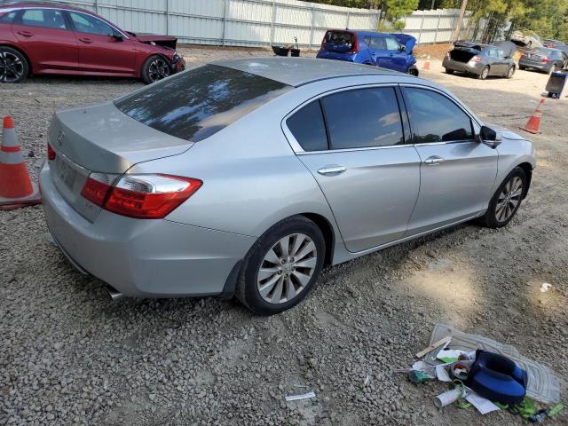 1HGCR3F81DA009857 - 2013 HONDA ACCORD EXL SILVER photo 3