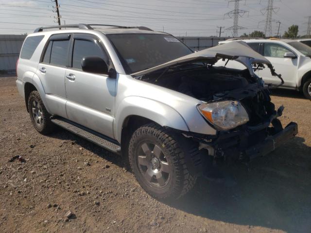 JTEZU14R378082422 - 2007 TOYOTA 4RUNNER SR5 SILVER photo 4