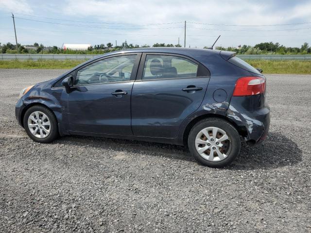 KNADM5A36D6880553 - 2013 KIA RIO LX BLUE photo 2