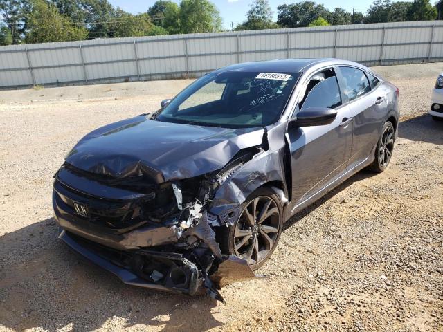 2HGFC2F80LH554098 - 2020 HONDA CIVIC SPORT ნაცრისფერი ფოტო 1