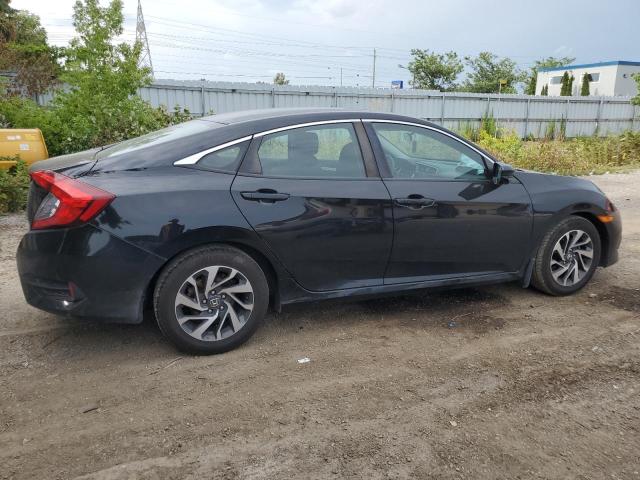 2HGFC2F84JH004030 - 2018 HONDA CIVIC EX BLACK photo 3