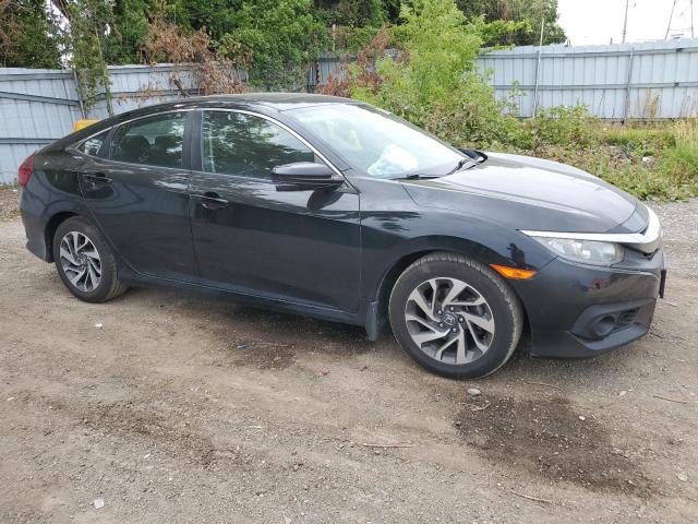 2HGFC2F84JH004030 - 2018 HONDA CIVIC EX BLACK photo 4