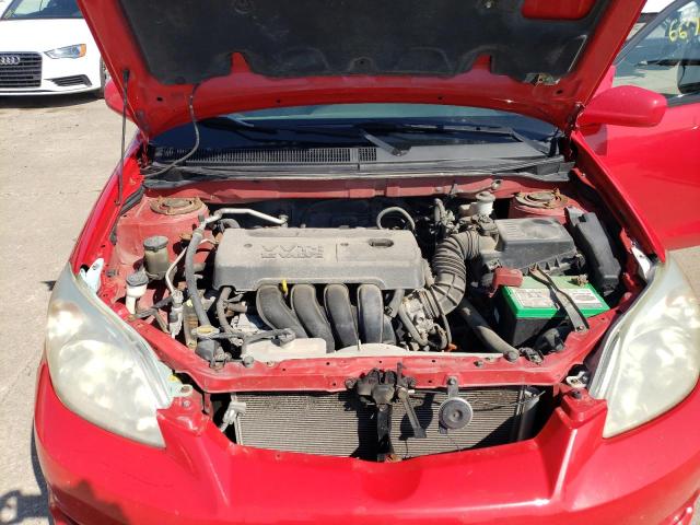 2T1KR32E45C488701 - 2005 TOYOTA COROLLA MA XR RED photo 11