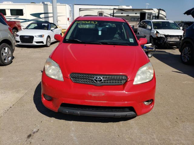 2T1KR32E45C488701 - 2005 TOYOTA COROLLA MA XR RED photo 5
