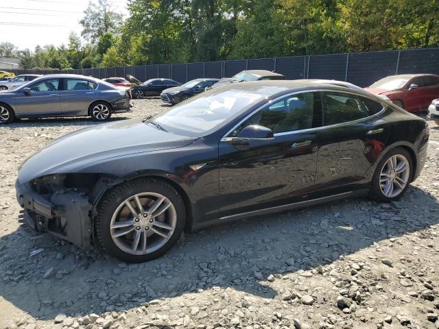 5YJSA1E20FF116346 - 2015 TESLA MODEL S BLACK photo 1