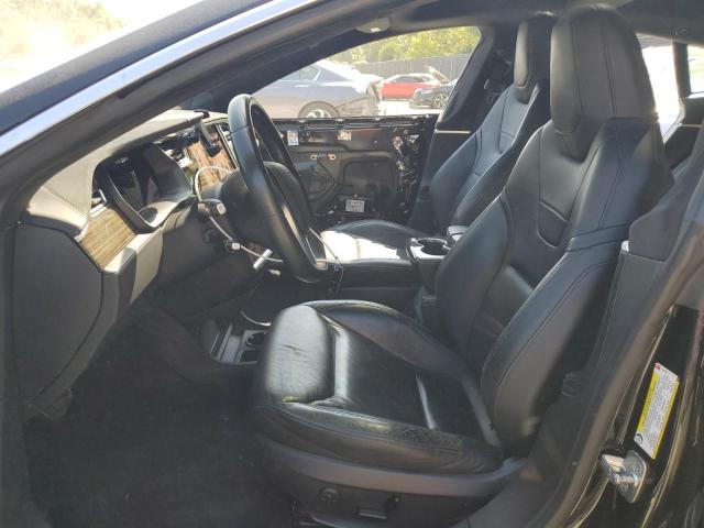 5YJSA1E20FF116346 - 2015 TESLA MODEL S BLACK photo 7