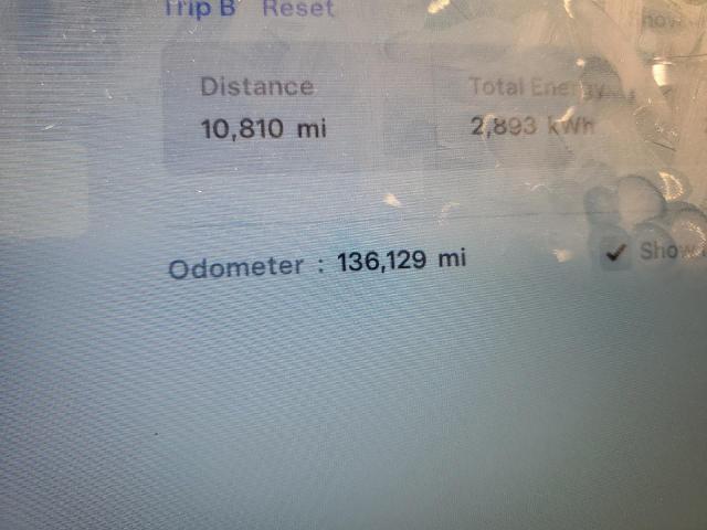 5YJSA1E20FF116346 - 2015 TESLA MODEL S BLACK photo 9