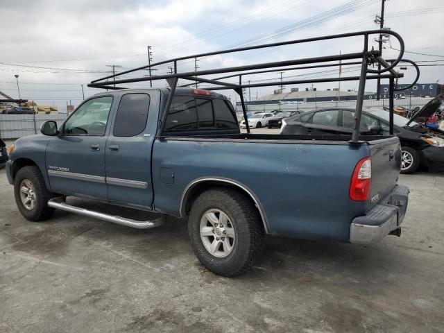 5TBRT34155S468466 - 2005 TOYOTA TUNDRA ACCESS CAB SR5 BLUE photo 2