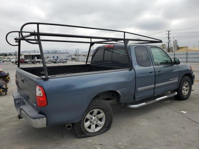 5TBRT34155S468466 - 2005 TOYOTA TUNDRA ACCESS CAB SR5 BLUE photo 3
