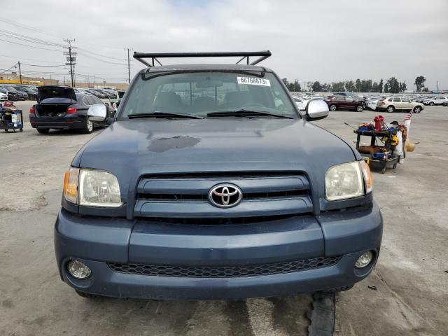 5TBRT34155S468466 - 2005 TOYOTA TUNDRA ACCESS CAB SR5 BLUE photo 5