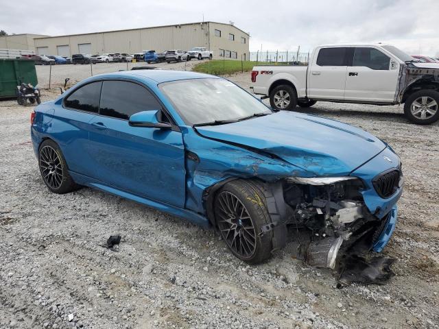 WBS2U7C07L7E38183 - 2020 BMW M2 COMPETITION Синій фото 4