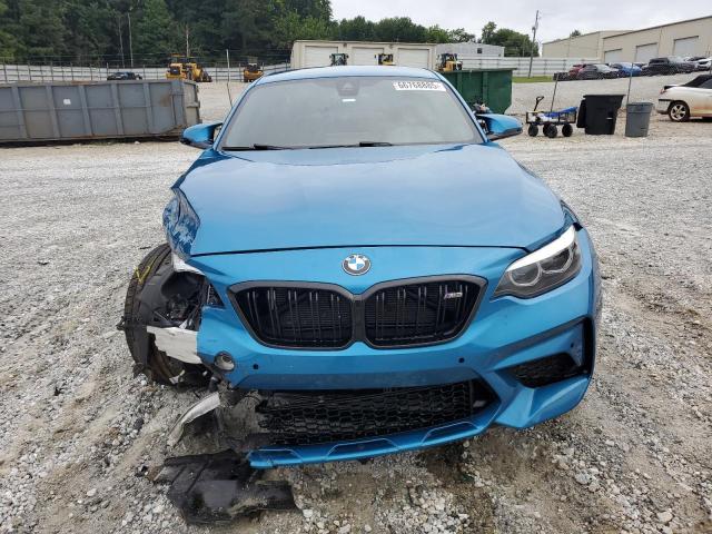 WBS2U7C07L7E38183 - 2020 BMW M2 COMPETITION Синій фото 5