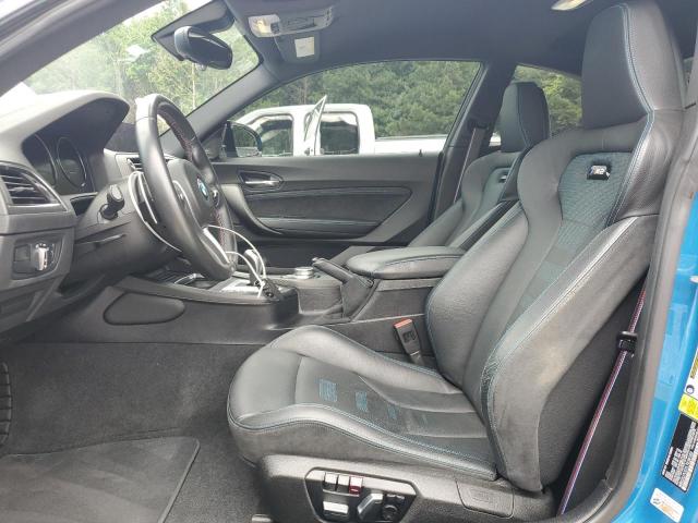 WBS2U7C07L7E38183 - 2020 BMW M2 COMPETITION Синій фото 7