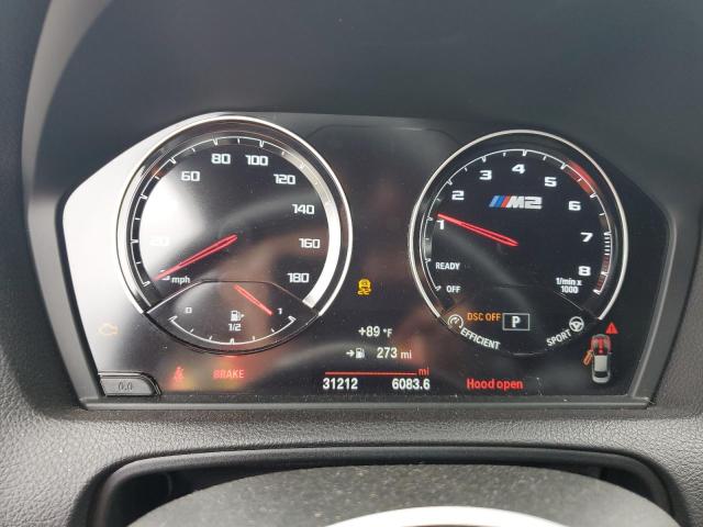 WBS2U7C07L7E38183 - 2020 BMW M2 COMPETITION Синій фото 9