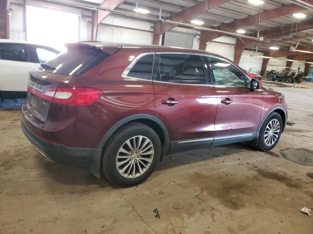 2LMTJ8LR6GBL64306 - 2016 LINCOLN MKX RESERVE BURGUNDY photo 3