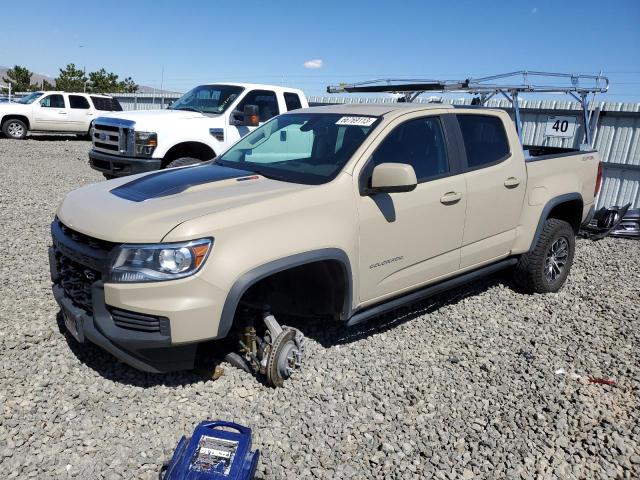1GCPTEE10N1157288 - 2022 CHEVROLET COLORADO ZR2 TAN photo 1