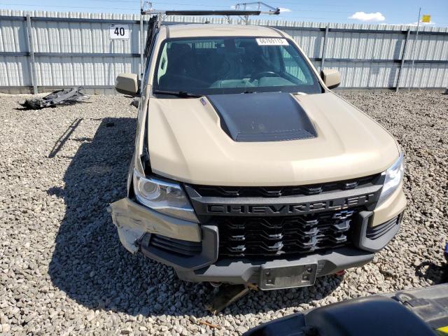 1GCPTEE10N1157288 - 2022 CHEVROLET COLORADO ZR2 TAN photo 5