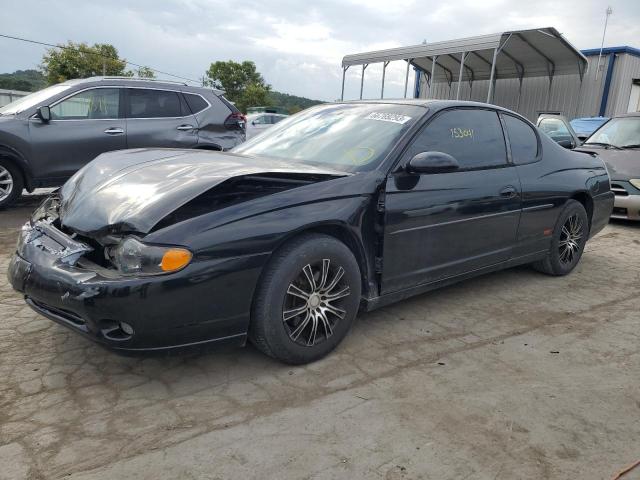 2G1WX15K729334629 - 2002 CHEVROLET MONTE CARL SS BLACK photo 1