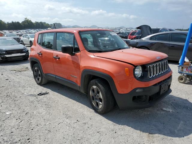 ZACCJAAH0FPB55611 - 2015 JEEP RENEGADE SPORT ORANGE photo 4