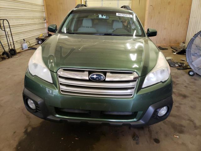 4S4BRCGC1D3271150 - 2013 SUBARU OUTBACK 2.5I PREMIUM GREEN photo 5