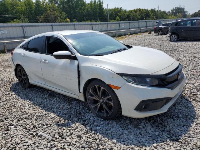 2HGFC2F86LH584349 - 2020 HONDA CIVIC SPORT WHITE photo 4