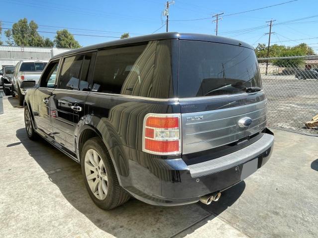 2FMDK53C59BA18483 - 2009 FORD FLEX LIMITED BLUE photo 3