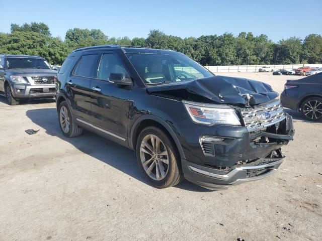 1FM5K7FH5JGC02603 - 2018 FORD EXPLORER LIMITED Noir photo 4