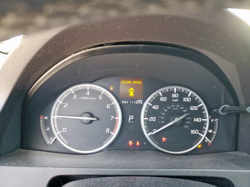 5J8TB3H36JL008063 - 2018 ACURA RDX WHITE photo 9