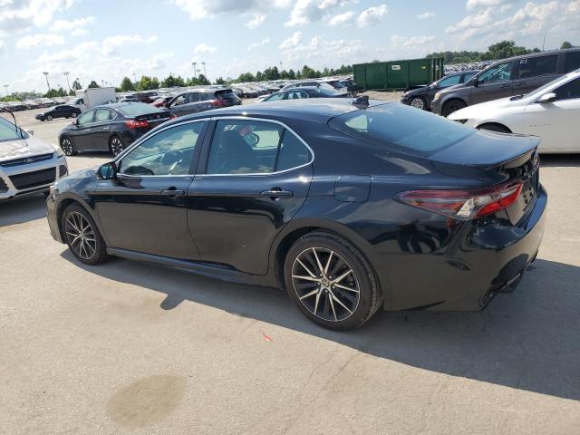 4T1T11AK3NU699197 - 2022 TOYOTA CAMRY SE BLACK photo 2