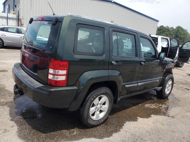 1J4PN2GK5BW586014 - 2011 JEEP LIBERTY SPORT GREEN photo 3