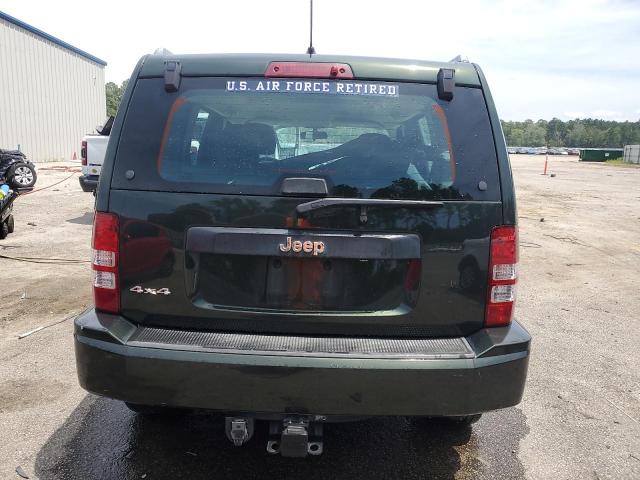 1J4PN2GK5BW586014 - 2011 JEEP LIBERTY SPORT GREEN photo 6