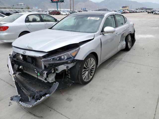 KNALC4J19H5067601 - 2017 KIA CADENZA PREMIUM SILVER photo 1