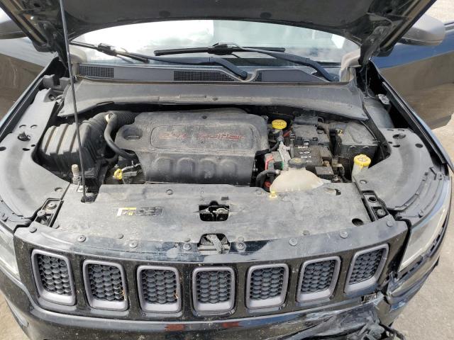 3C4NJDDBXJT442083 - 2018 JEEP COMPASS TRAILHAWK BLACK photo 11