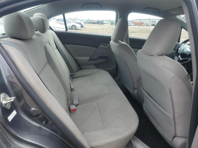 19XFB2F58CE014257 - 2012 HONDA CIVIC LX GRAY photo 10
