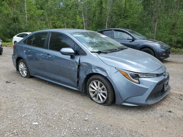 5YFBPMBEXMP155574 - 2021 TOYOTA COROLLA LE BLUE photo 4