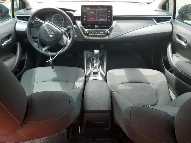 5YFBPMBEXMP155574 - 2021 TOYOTA COROLLA LE BLUE photo 8