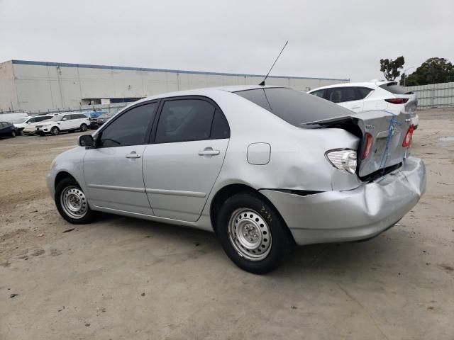 1NXBR32E68Z007351 - 2008 TOYOTA COROLLA CE SILVER photo 2