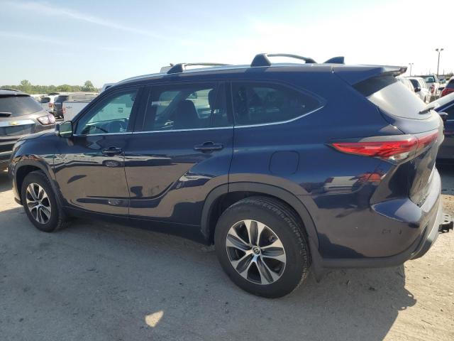 5TDHZRBH5MS153606 - 2021 TOYOTA HIGHLANDER XLE Mavi foto 2