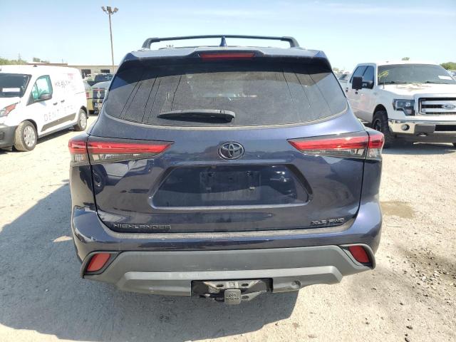 5TDHZRBH5MS153606 - 2021 TOYOTA HIGHLANDER XLE Mavi foto 6