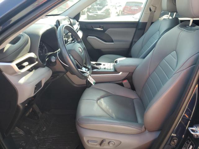 5TDHZRBH5MS153606 - 2021 TOYOTA HIGHLANDER XLE Mavi foto 7