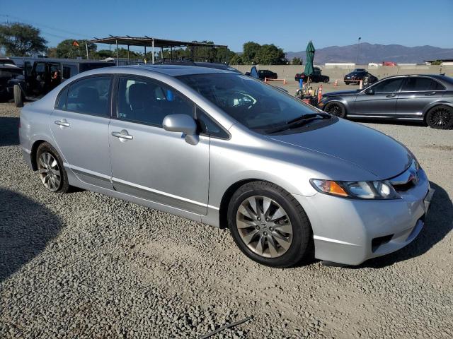 2HGFA1F8XBH515128 - 2011 HONDA CIVIC EX ვერცხლისფერი ფოტო 4