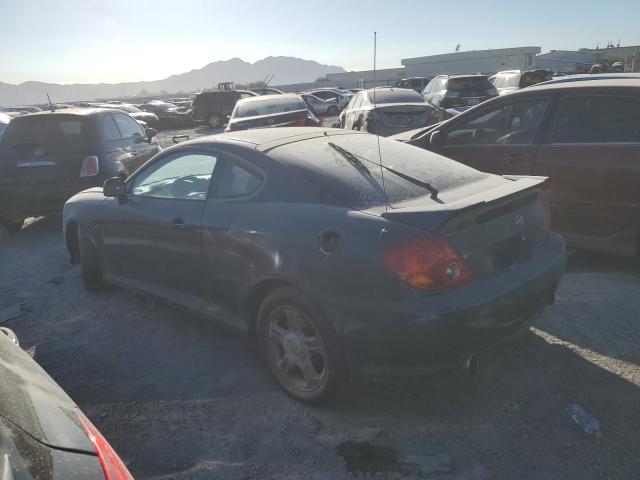 KMHHM65D23U066063 - 2003 HYUNDAI TIBURON BLUE photo 2