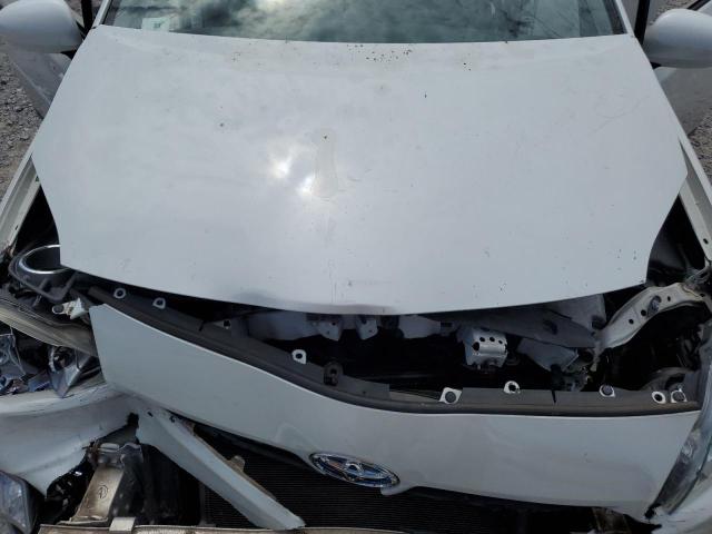 JTDKN3DU3B1373541 - 2011 TOYOTA PRIUS WHITE photo 12