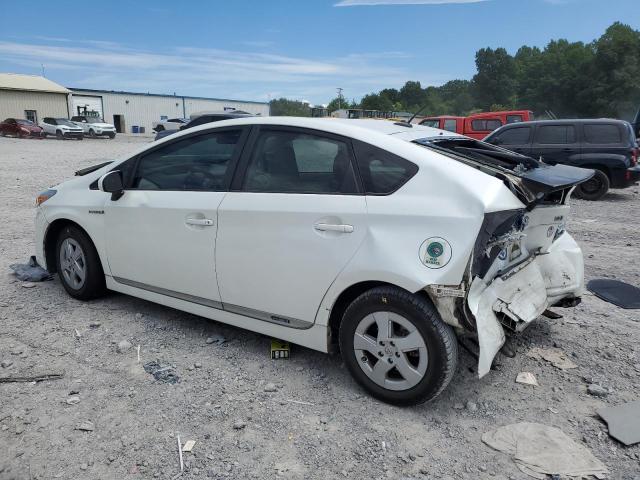 JTDKN3DU3B1373541 - 2011 TOYOTA PRIUS WHITE photo 2