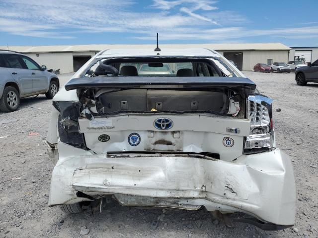 JTDKN3DU3B1373541 - 2011 TOYOTA PRIUS WHITE photo 6