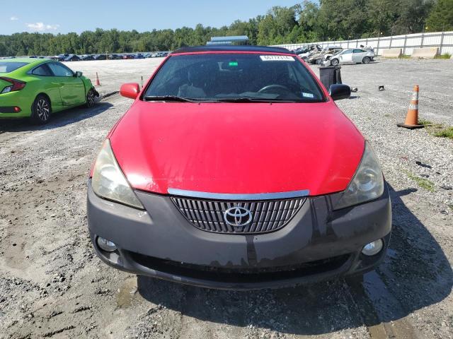 4T1FA38P06U078043 - 2006 TOYOTA CAMRY SOLA SE RED photo 5