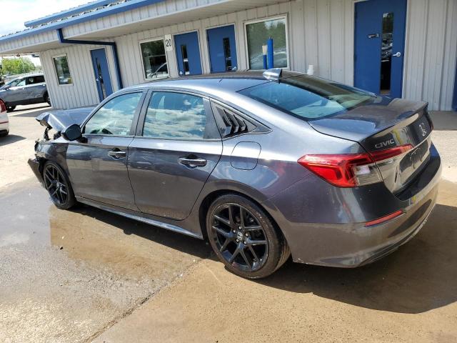 2HGFE2F58NH515343 - 2022 HONDA CIVIC SPORT GRAY photo 2
