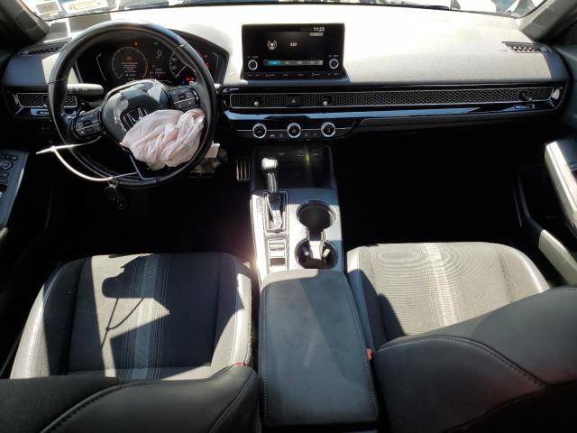 2HGFE2F58NH515343 - 2022 HONDA CIVIC SPORT GRAY photo 8